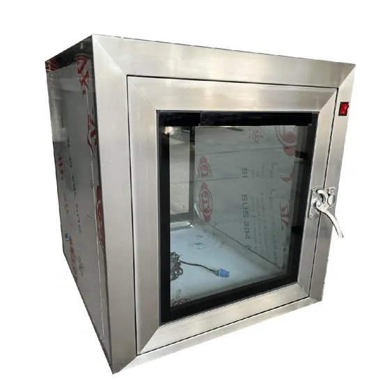 Customizable Cleanroom Pass Box Transfer in Premium 304 Stainless Steel
